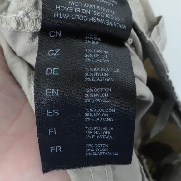 Kuhl Pants Womens 6 Khaki Tan Cargo Capri Outdoor Hiking Utility Roll Leg Pocket - Picture 15 of 16